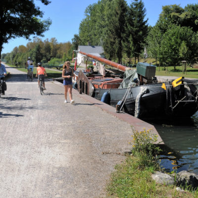 velo route en famille à Lamotte-Brebière