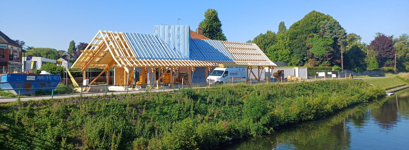 Visite du chantier de l’office de tourisme